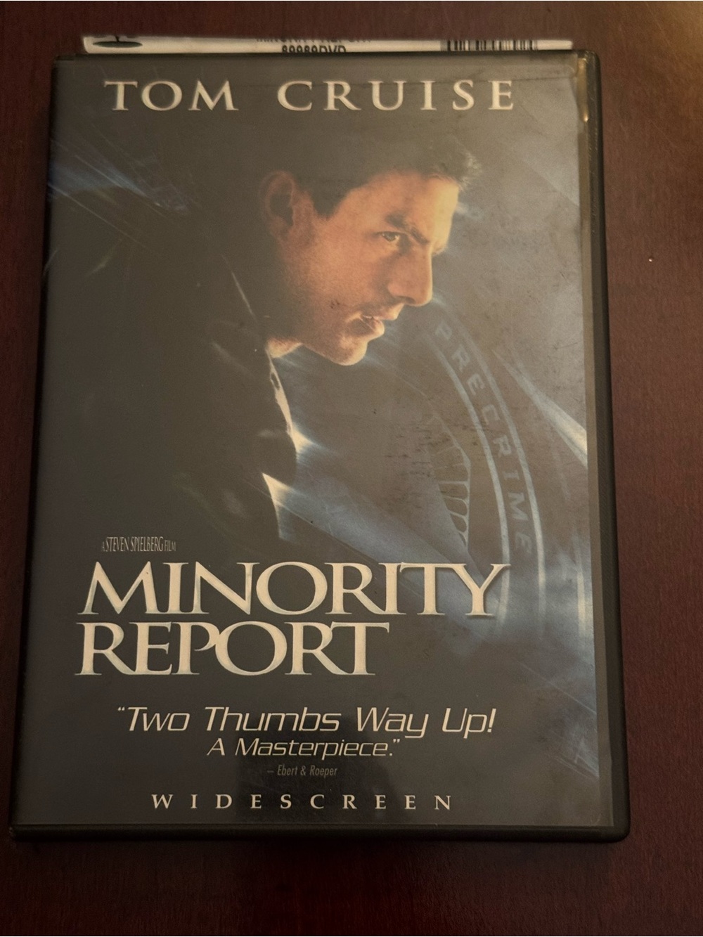 Minority Report Widescreen DVD - Tom Cruise